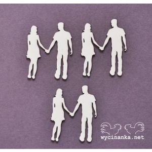 Tekturka Wycinanka Family Album - Para, 3szt
